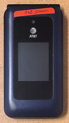 Tinno Cingular Flex 2 U1030AA – Blue and Black ( AT&T ) 4G VoLTE Flip Phone
