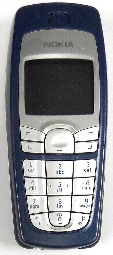 Nokia 6010 – Dark Blue and Silver ( GSM ) Cellular Phone / BLC-2