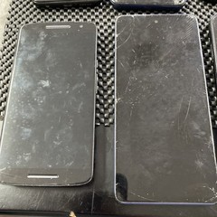 Lot Of 6 Motorola Moto G Power 5G 2025 / Z2 Force / Droid For Parts Only – C26