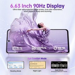 OUKITEL C26 Cell Phone T-Mobile Android 16 24GB+128GB 5150mAh 2-Year Warranty