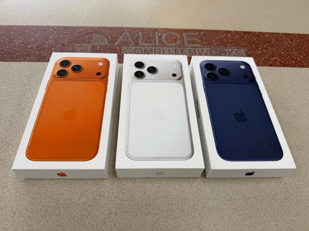New Apple iPhone 17 Pro Max 2TB A3526 with Physical SIM+ESIM Pick Color unlocked