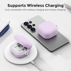 Silicone Case for Samsung Galaxy Buds4 and Galaxy Buds4 Pro (2026) Shockproof Co