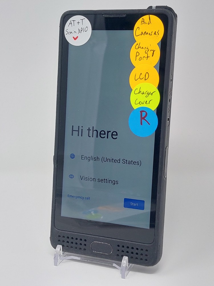Sonim XP10 – 128 GB – Black (Unlocked AT&T)