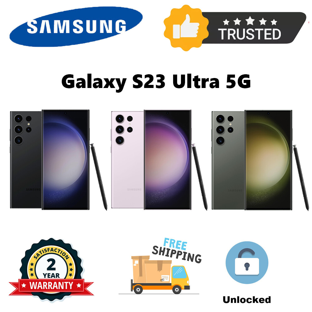 SAMSUNG GALAXY S23 ULTRA 5G/S22 ULTRA 5G GSM CDMA FACTORY UNLOCKED NEW SEALED
