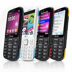 BLU Jenny TV 2.8 T276T Cell Phone 1.3MP Unlocked GSM Dual-SIM KeyBoard NEW