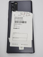 DEFECTIVE – Samsung Galaxy Note 20 5G – 128GB – Gray- GSM Unlocked – 12872