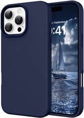 Case for iPhone 16 Pro Max 6.9 » Smooth Liquid Silicone Soft Gel Rubber Cover