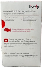 Jitterbug Smart3 – 32 GB – Black (Lively) (Single SIM), No Long term Contract