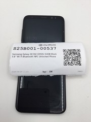Samsung Galaxy S8 SM-G950U 64GB Black 5.8&Prime; Wi-Fi Bluetooth NFC Unlocked Phone