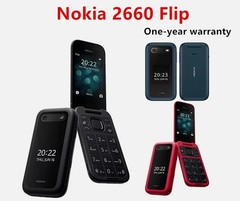Original Nokia 2660 Flip 4G Dual-SIM 128MB+48MP Unlocked Flip Mobile Phone New