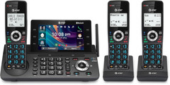 3-Handset DECT 6.0 Cordless Home and Business Phone with Answering Machine, 5&Prime; C