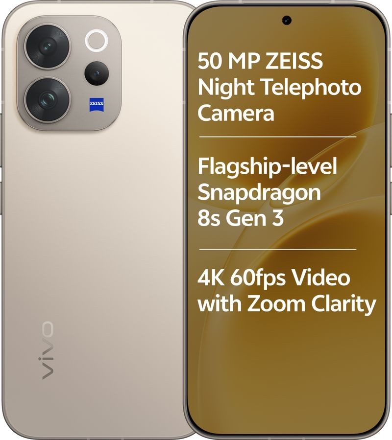 Vivo V70 Elite 5g 12GB 256GB Sand Beige 5G Dual SIM Global Version Unlocked NFC
