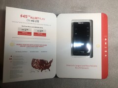 Motorola Luge 4th Generation LTE Luge – 16 GB – Verizon Smartphone – New Sealed