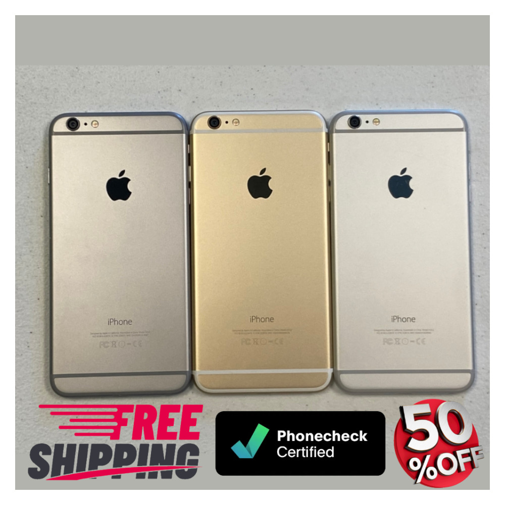 Apple iPhone 6 Unlocked 16GB/64GB – Space Gray, Silver, Gold – Free Shipping