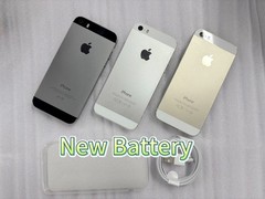 Apple iPhone 5s – 16 32 64 GB – (Unlocked) All colors smartphone New battery