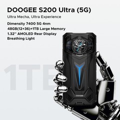 DOOGEE S200Ultra 5G Rugged Phone 48GB+1TB Smartphone Android 15 11000mAh NFC New