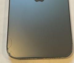 CRACKED BACK, GSM UNLOCKED, iPhone 13 PRO, 256GB A2483 MLR63LL/A FOR REPAIR.