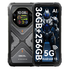 Blackview OSCAL TANK 1 5G Rugged Smartphone 36GB+256GB Android 15 20000mAh NFC