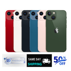 Apple iPhone 13 128GB/256GB/512GB Unlocked – Midnight Black, Starlight White