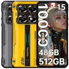 2026 OUKITEL WP60 5G Rugged Phone 48GB+512GB 7.2&Prime; Display 10000mAh Android 15