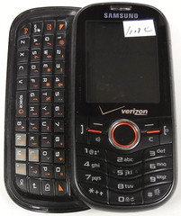 Samsung Intensity SCH-U450 – Gray and Black ( Verizon ) Cellular Phone – READ