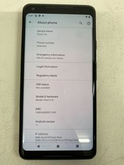 Google Pixel 2 XL 128GB G011C (LTE Unlocked) Parts