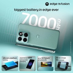 Motorola Edge 70 Fusion 5G 128GB 8GB RAM NFC Snapdragon 7s Gen4 7000mAh