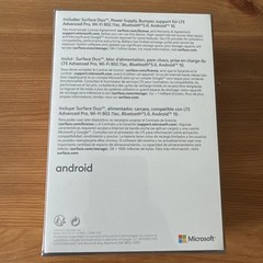 Microsoft Surface Duo Model 1930 Glacier 256GB Factory Unlocked Brand New