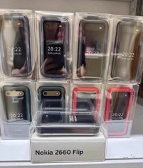 NewSealed Nokia 2660 Flip 4G Unlocked DualSIM 128MB large-sized physical buttons