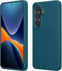 Samsung Galaxy S26 Case – TPU Silicone Phone Cover with Soft Finish – Teal Matte