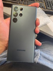 Samsung Galaxy S22 Ultra – 256 GB – Green (Unlocked) Scrn crk and black dot