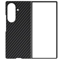 Slim Fit Carbon Fiber Matte Case for Samsung Galaxy Z Fold 7, Shockproof Black