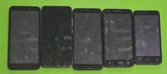 Lot of 5: Android Devices: AS-IS, All Have Working LCD, Power On, Charge,👀Info