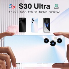 S30 Ultra 5G 7.3&Prime; 16GB+1TB Factory Unlocked Android 13 Smartphone New Sealed