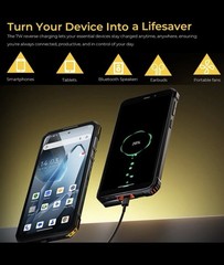 Oukitel WP60 5G Rugged Phone 24 GB + 256 GB Android 15 7.2 Display 10000 mah