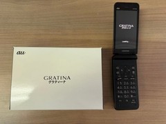 Kyocera Au Gratina Kyf42 Black Mobile Japanese Flip phone Garakei Keitai