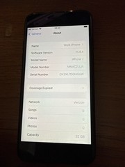 Apple iPhone 7 32GB, Black, Unlocked Smartphone, MNAC2LL/A