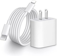 20W USB-C Fast Charger PD Adapter+3ft Cable For iPhone8 11/12/13/14 XR Pro iPad