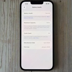 iPhone 16e 128gb ATT, Cricket Only 100% Battery health