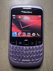 BlackBerry Curve 8530 Smartphone Purple Verizon Poker Tested Works
