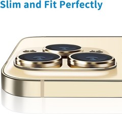 Camera Lens Protector for iPhone 14 Pro/Pro Max, Anti-Scratch Tempered Glass