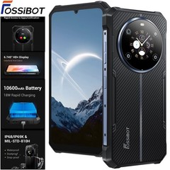 FOSSiBOT F109S 4G LTE Rugged Phone Rear Display Android 15 Outdoor IP68 Dual SIM