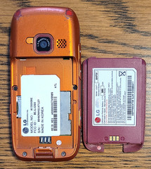 LG Scoop / Rumor AX260 – Orange and Gray ( Alltel ) Super Rare CDMA Phone – READ