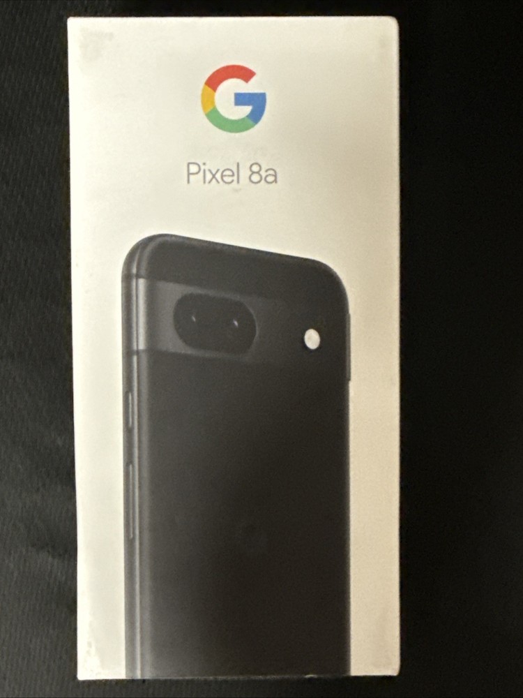 Google Pixel 8a 5G 128GB Color- Obsidian Black