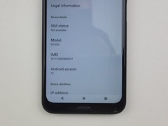Nokia G100 (N150DL) 32GB – Blue (TracFone) Smartphone – CRACKED – K9849