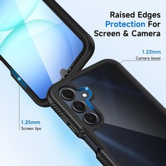Designed for Samsung Galaxy A17 A16 5G Phone Case, Full Body Shockproof Cover