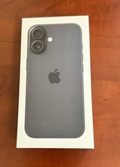 Brand New Sealed Apple iPhone 16 – 128GB – Black (AT&T Cricket)