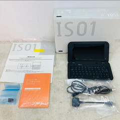SHARP IS01 SHI01SKX Black Android Smartbook AU KDDI Japan Old Stock