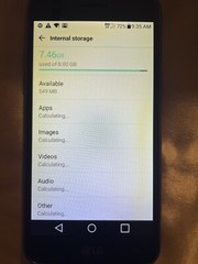 LG Rebel 2 LGL57BL 8GB Grey (TracFone) Android Smartphone, SIM CARD PREOWNED