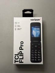 NEW TCL Flip Pro Phone Black Verizon Prepaid 4056SPP Dark Slate Gray SEALED